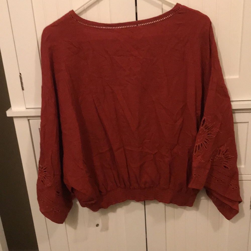 Burnt orange hobo top - Picture 3 of 5